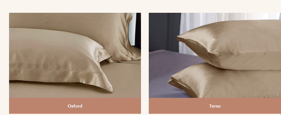 What is the difference between oxford and terse silk pillowcase? – LilySilk  Help Center